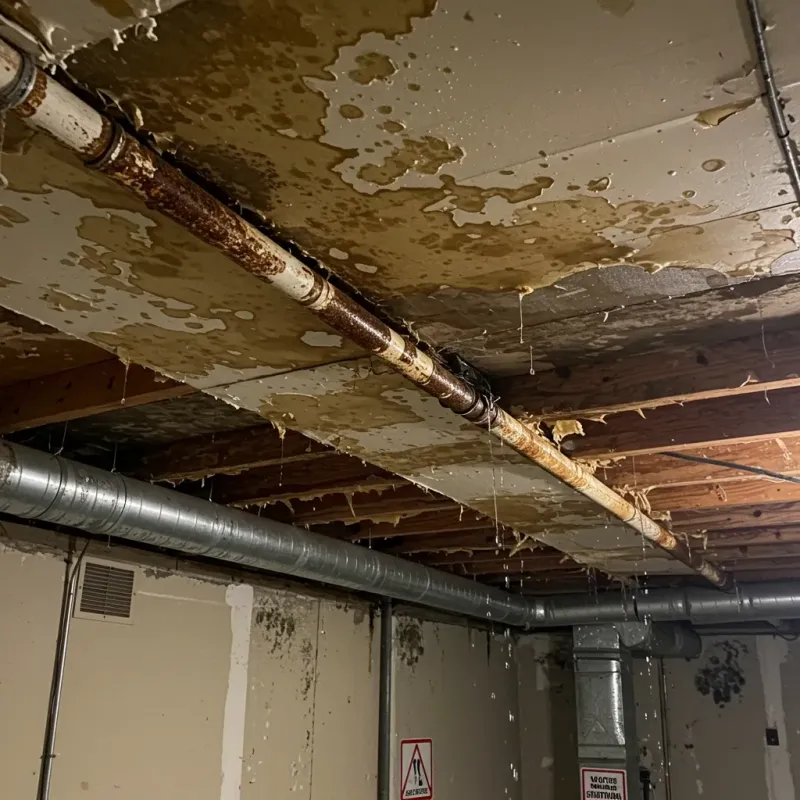 Ceiling Water Damage Repair in East Brooklyn, CT