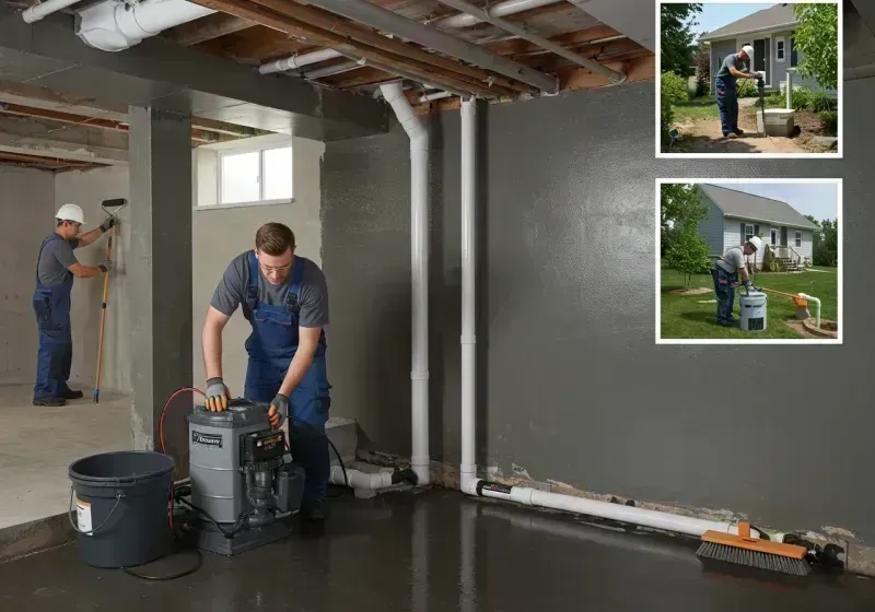 Basement Waterproofing and Flood Prevention process in East Brooklyn, CT